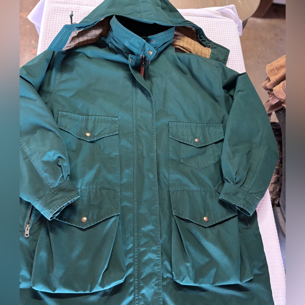 Lands' End Woman’s Hooded Parka Coat.